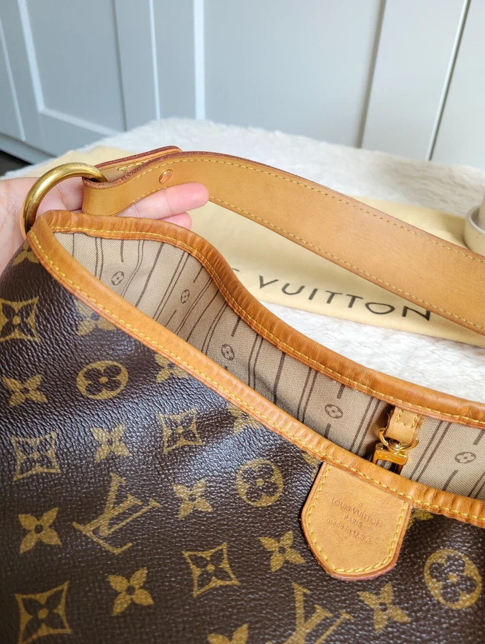 Louis Vuitton DELIGHTFUL PM Hobo Shoulder Bag Monogram